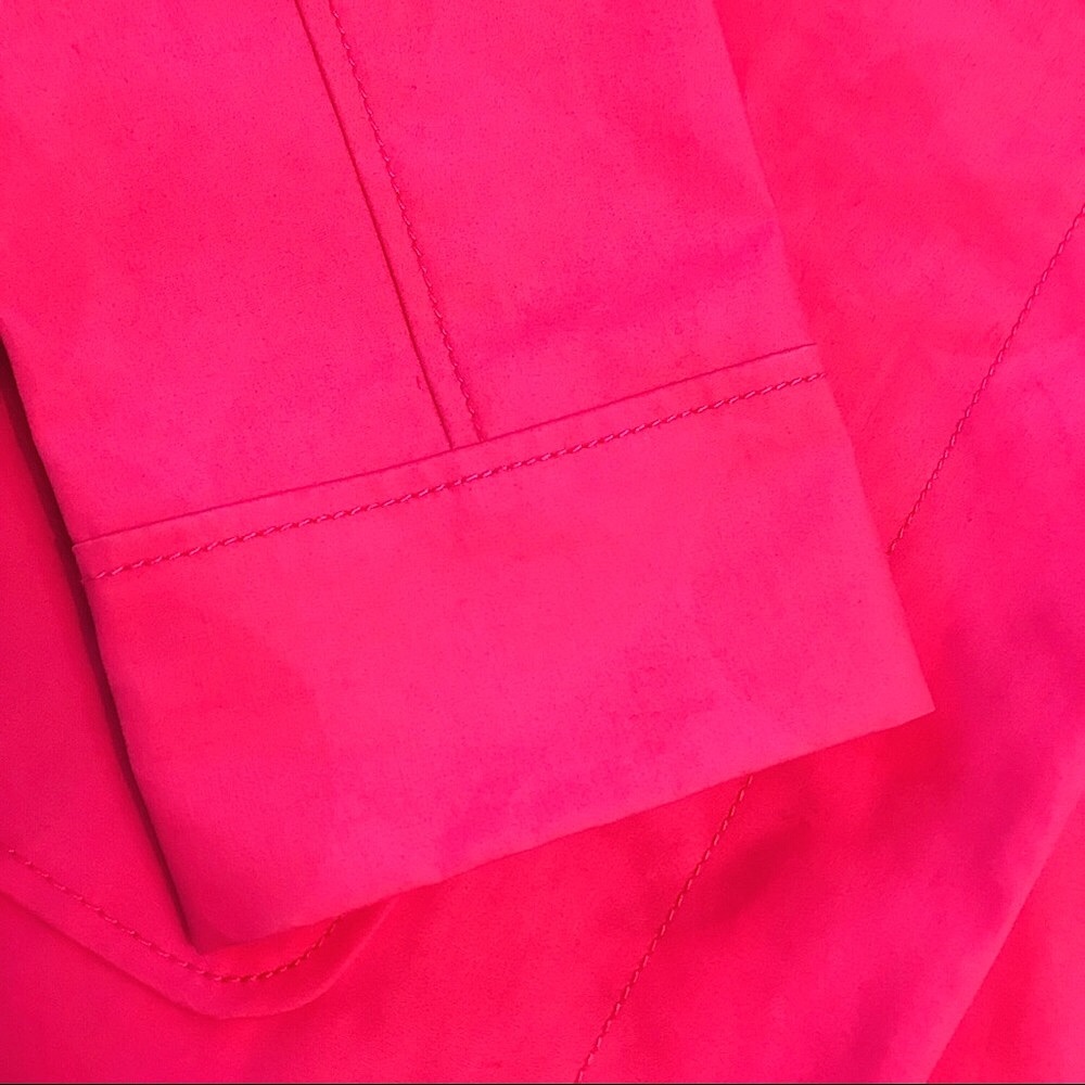 Old Navy Pink Waterproof Trench Raincoat - Picture 11 of 13